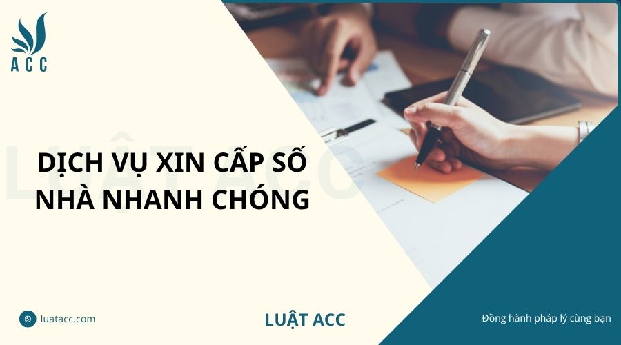 Dịch vụ xin cấp số nhà nhanh chóng