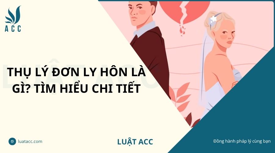 Thụ lý đơn ly hôn là gì? Tìm hiểu chi tiết