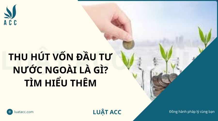 Thu hút vốn đầu tư nước ngoài là gì? Tìm hiểu thêm