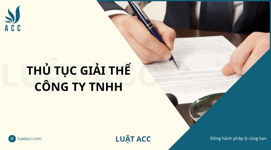 Thủ tục giải thể công ty TNHH