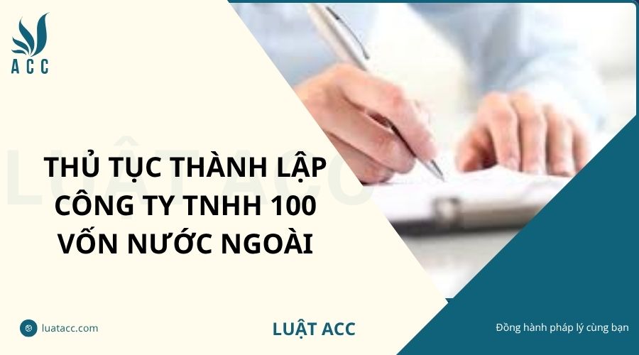 Thủ tục thành lập công ty ở nước ngoài