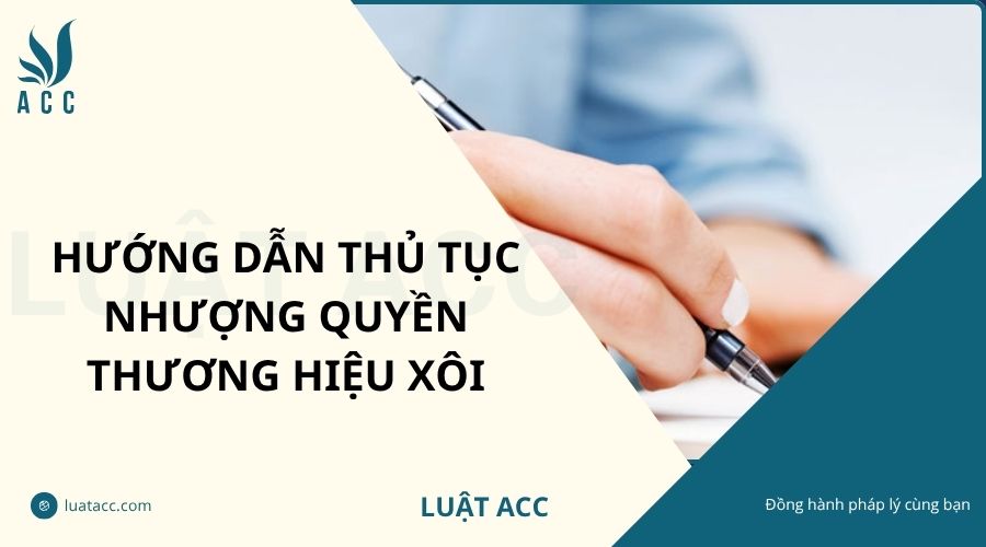 Hướng dẫn thủ tục nhượng quyền thương hiệu xôi