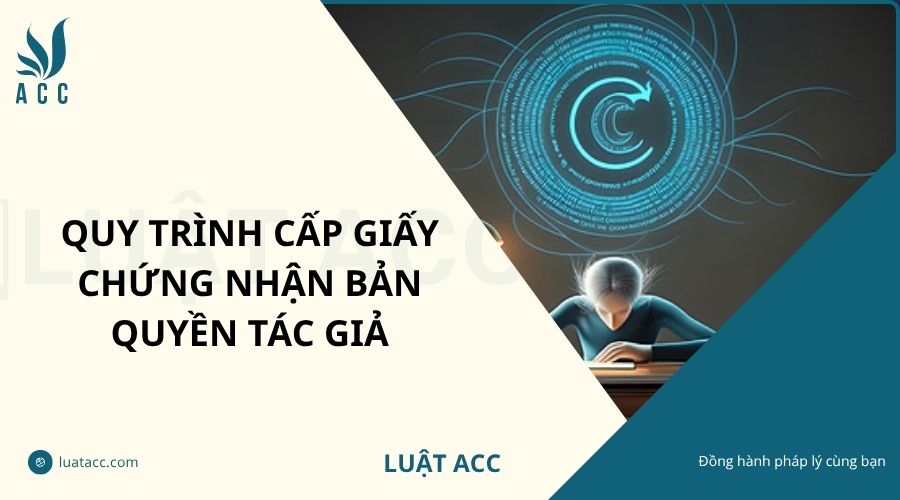 Quy trình cấp giấy chứng nhận bản quyền tác giả