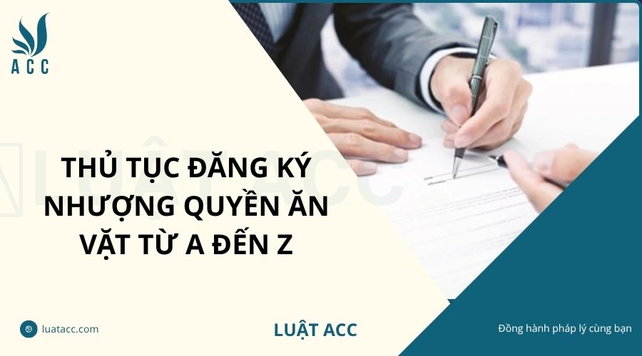 Thủ tục đăng ký nhượng quyền ăn vặt từ A đến Z