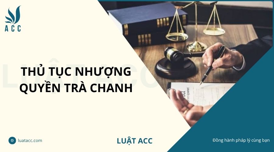 Thủ tục nhượng quyền trà chanh